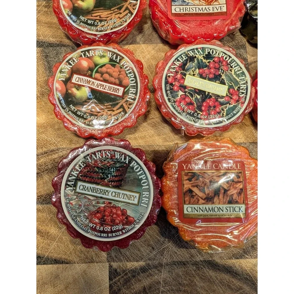Yankee Candle Tarts‎ Warm Scents Set of 9 Mixed New Vintage Many Discontinued